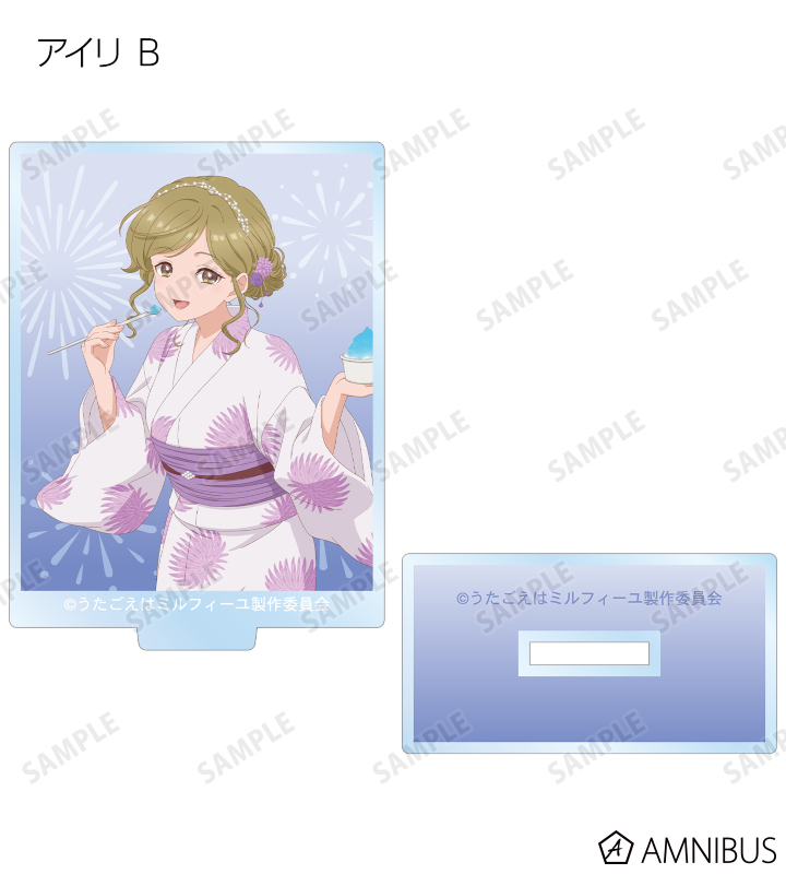 描き下ろし 夏祭りver. トレーディングアクリルスタンド