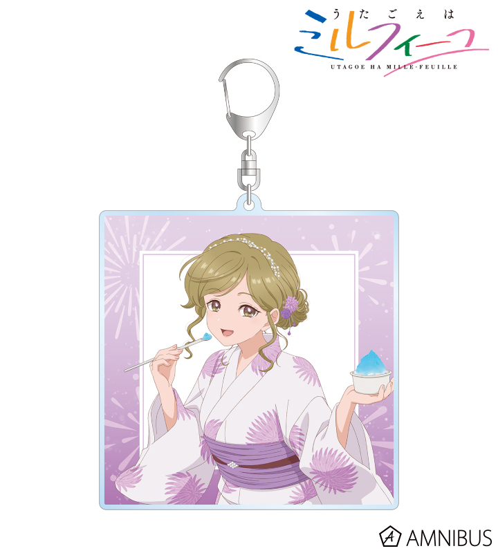 描き下ろし アイリ 夏祭りver. BIGアクリルキーホルダー