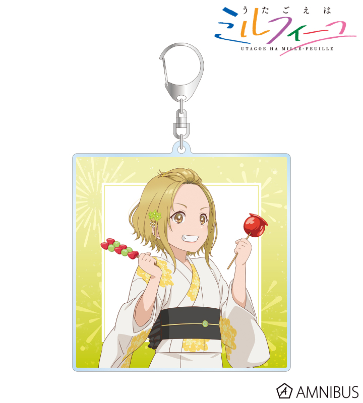 描き下ろし ウルル 夏祭りver. BIGアクリルキーホルダー