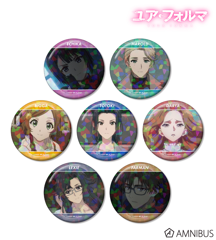 トレーディング場面写ホログラム缶バッジ