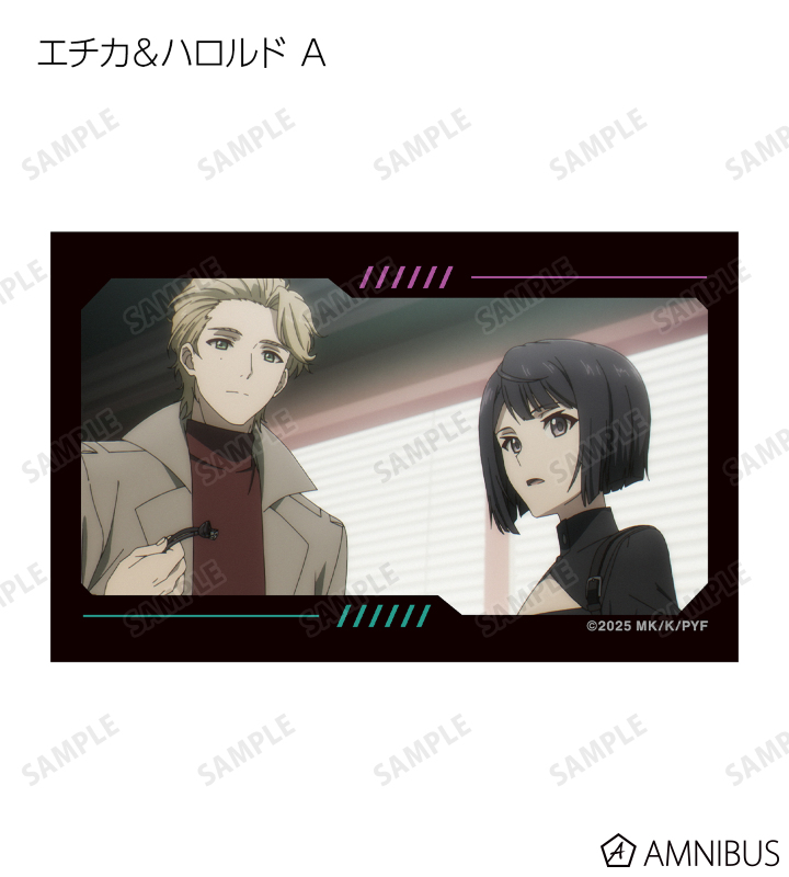 トレーディング場面写イラストカード2枚セット