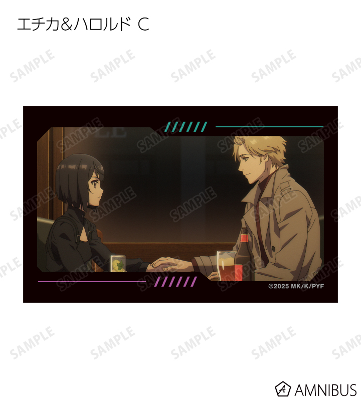 トレーディング場面写イラストカード2枚セット