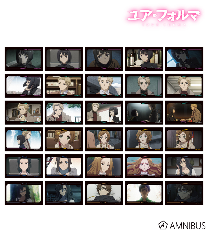 トレーディング場面写イラストカード2枚セット