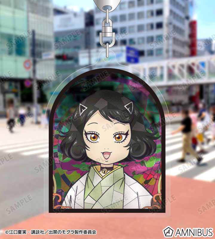 猫附杏子 Aure Glass アクリルキーホルダー