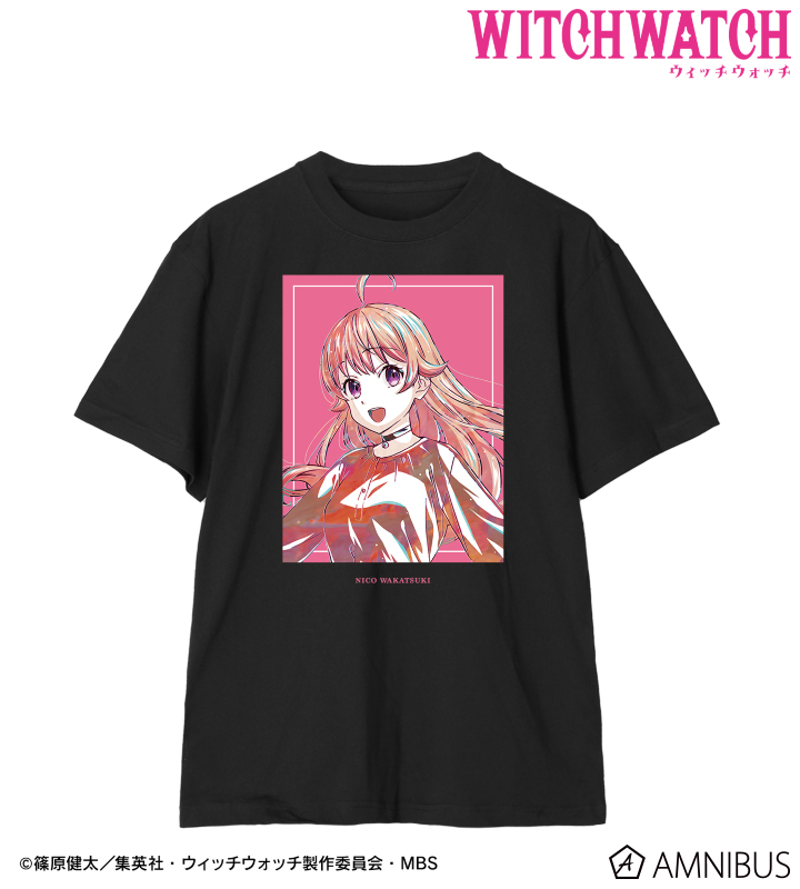 TVアニメ『ウィッチウォッチ』 - 若月ニコ Ani-Art Tシャツ/ユニ