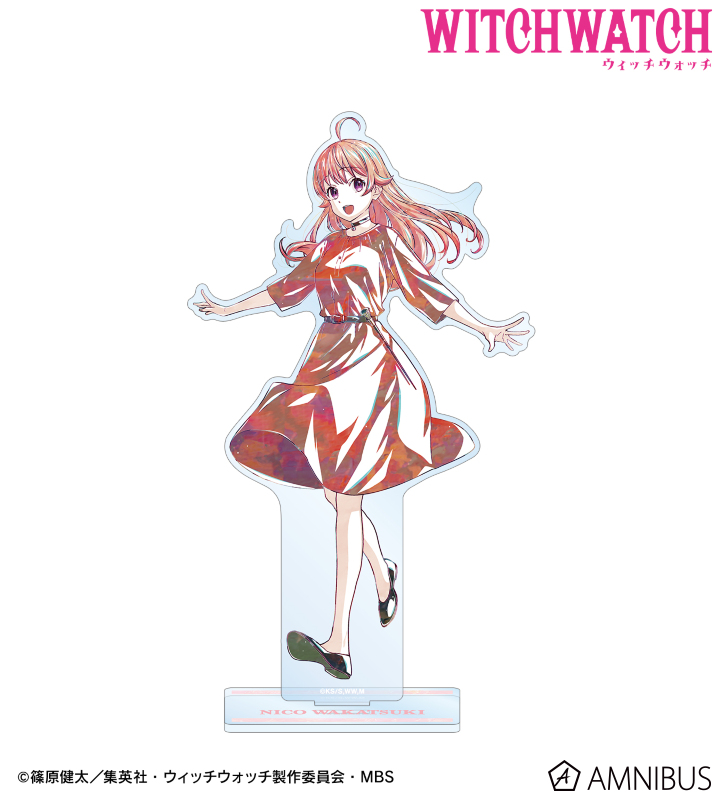 一番くじ ウィッチウォッチ 若月ニコ 描きおろしビジュアルスタンド 2個 一番くじ ウィッチウォッチ 描きおろしビジュアルスタンドA賞 若