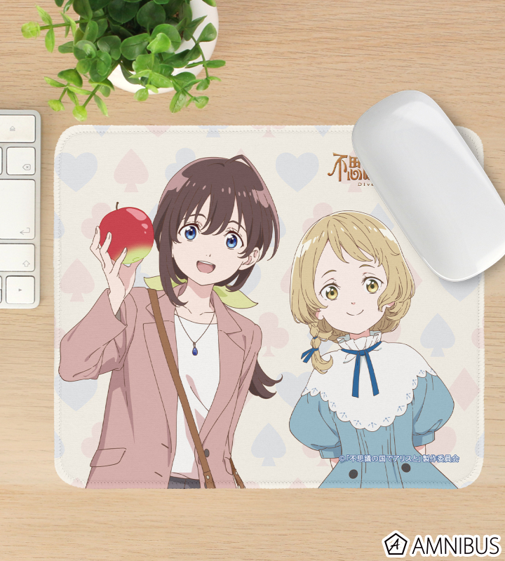 安曇野りせ&アリス マウスパッド
