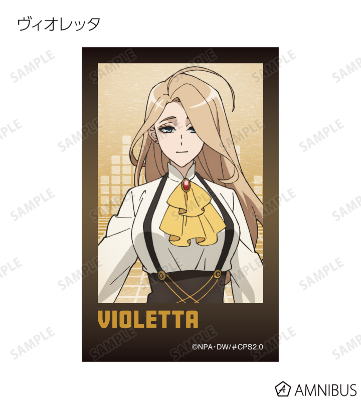 トレーディングインスタントカメラ風イラストカード ver.A