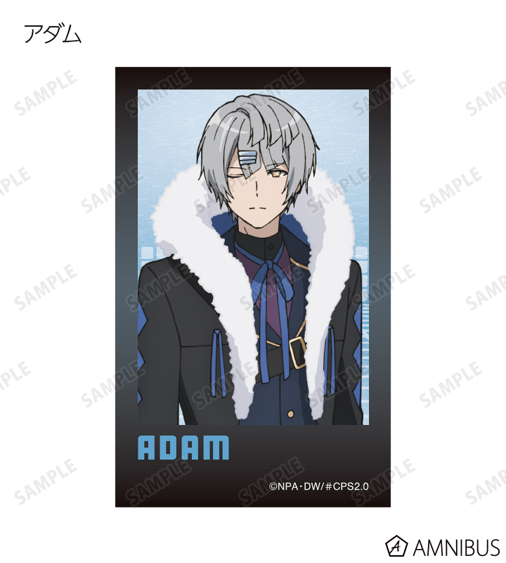 トレーディングインスタントカメラ風イラストカード ver.B