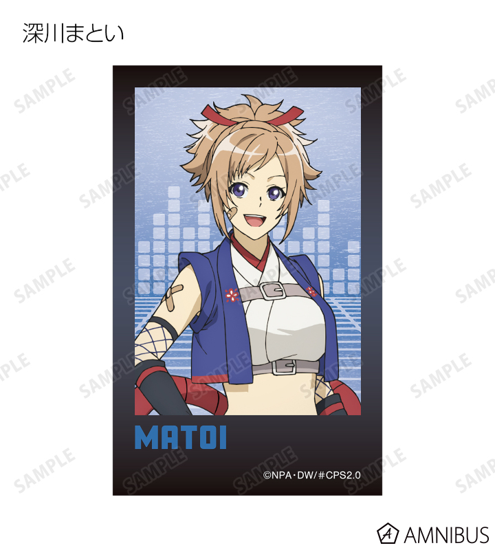 トレーディングインスタントカメラ風イラストカード ver.B