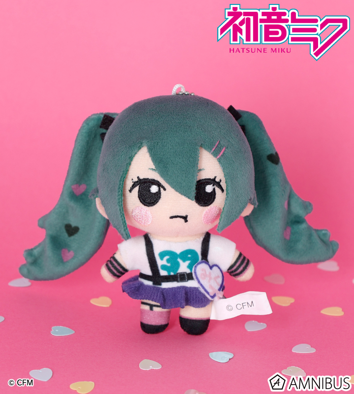 初音ミク Art by coalowl ぬいぐるみマスコット ver.B
