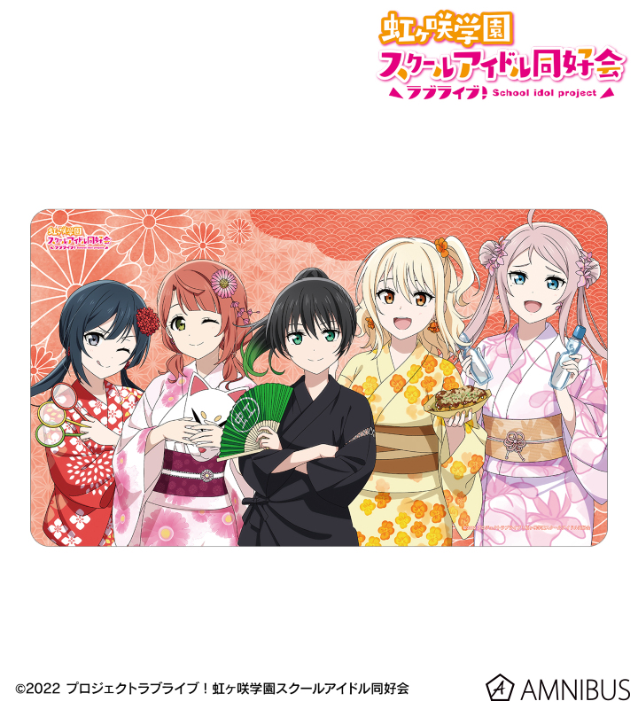 描き下ろし 2年生 縁日ver. マルチデスクマット