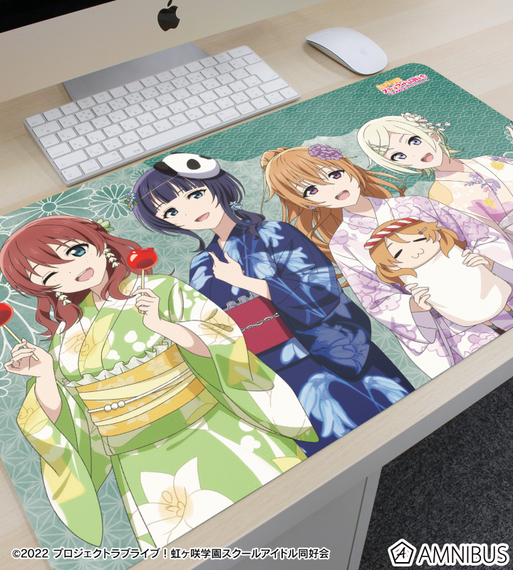 描き下ろし 3年生 縁日ver. マルチデスクマット