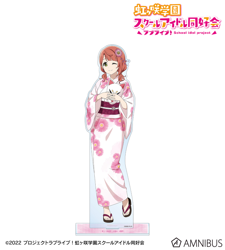 描き下ろし 上原歩夢 縁日ver. 特大アクリルスタンド