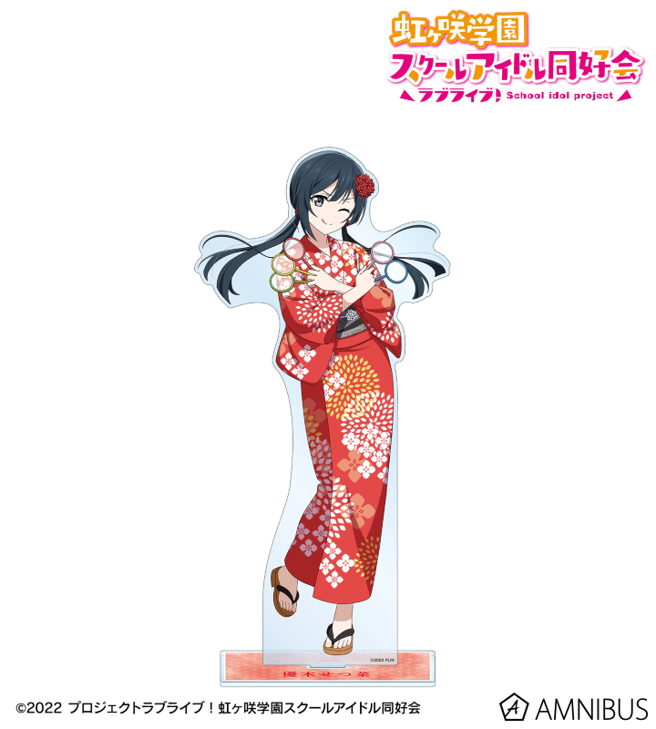 M*l様 優木せつ菜　ランチョンマット　キャラカフェ　心斎橋限定 優木せつ菜 ランチョンマット THEキャラカフェ 心斎橋 Amazon.co