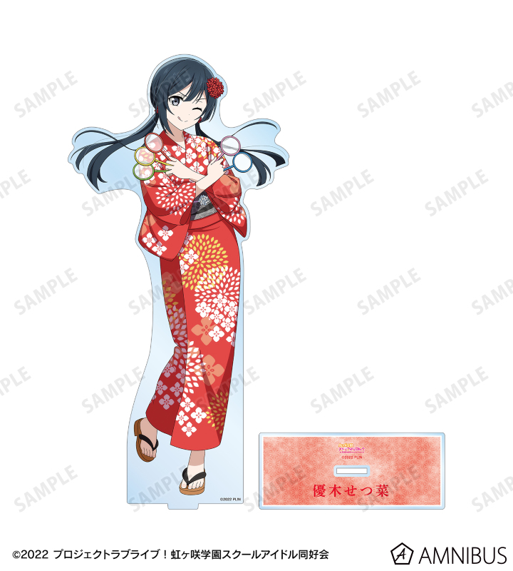 ラブライブ Ａ賞特大 デカ アクリルスタンド　虹ヶ咲　優木せつ菜　トキメキツアー ラブライブ！虹ヶ咲学園スクールアイドル同好会 - 描き下ろし 優