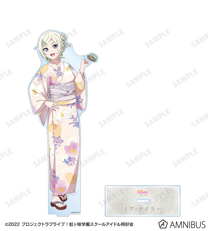 描き下ろし ミア・テイラー 縁日ver. 特大アクリルスタンド