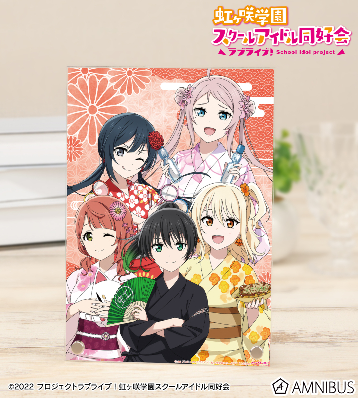 描き下ろし 2年生 縁日ver. A5アクリルパネル