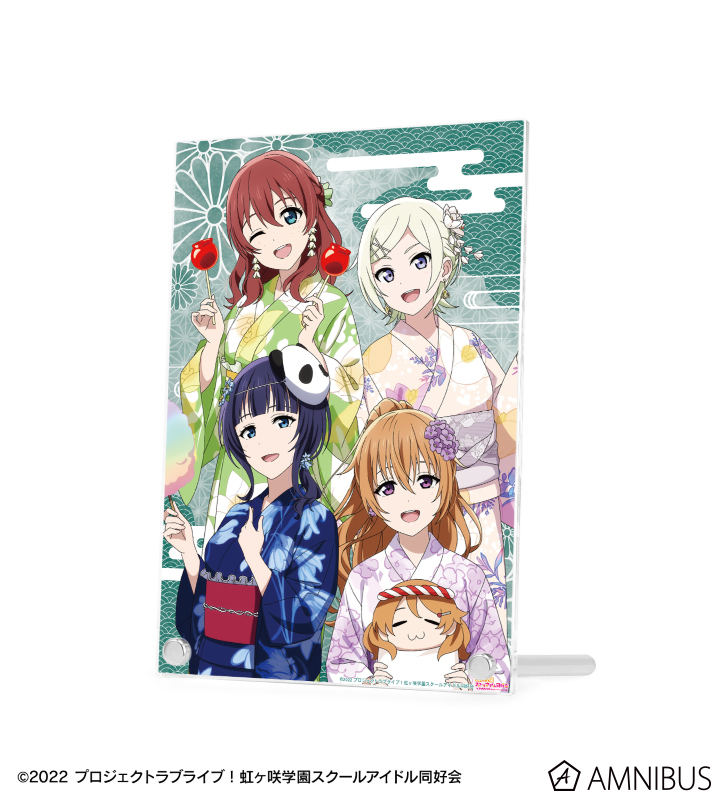 ラブライブ!　μ's　Aqours　虹ヶ咲学園　セガ特典　ミニアートパネル ラブライブ！虹ヶ咲学園スクールアイドル同好会」アートパネル