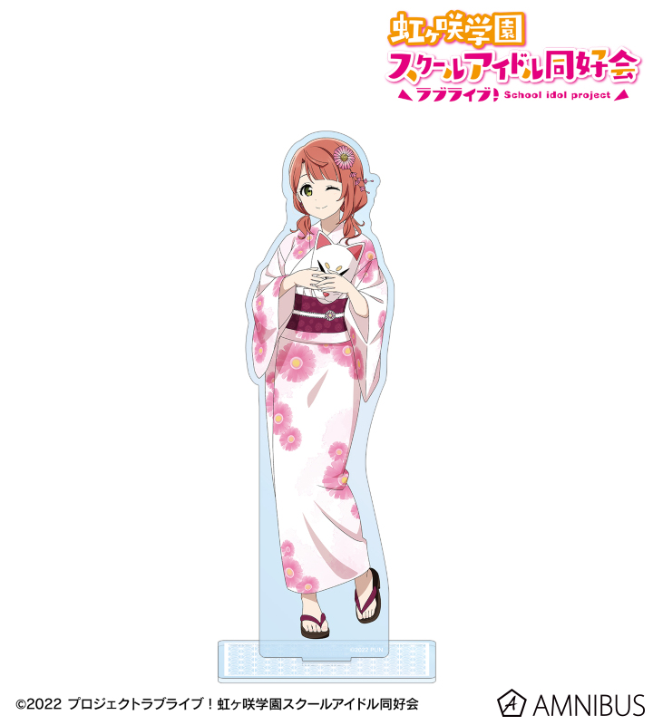 上原歩夢　アクリルブロック 上原歩夢 アクリルブロック ラブライブ！虹ヶ咲学園スクール
