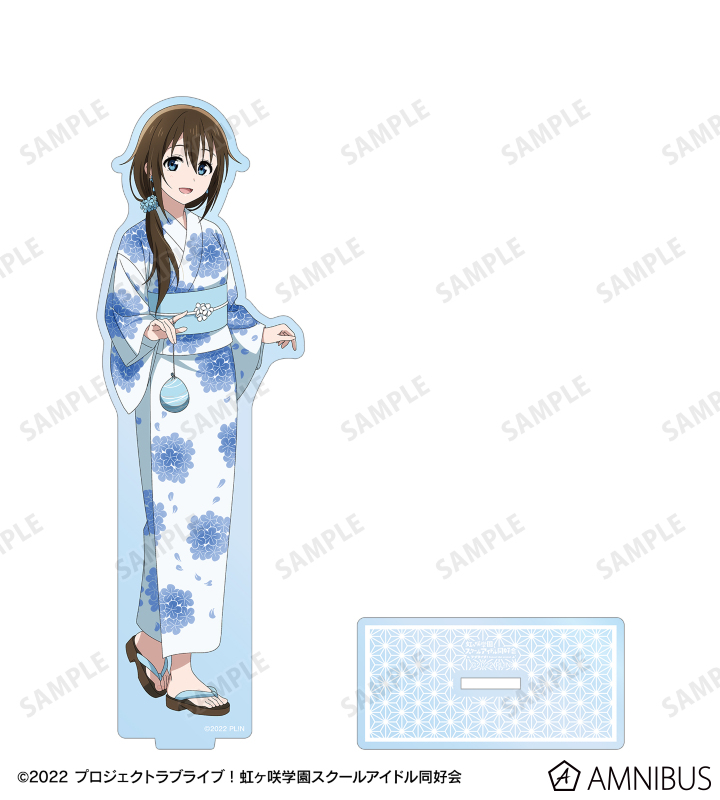 描き下ろし 桜坂しずく 縁日ver. BIGアクリルスタンド