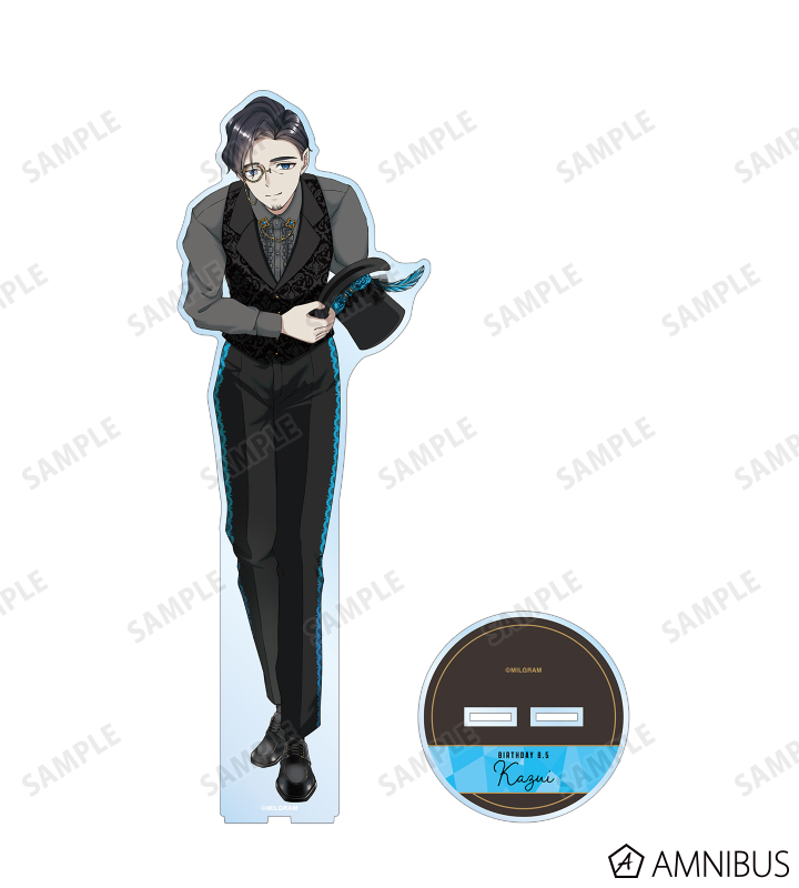 ミルグラム MILGRAM くじクリフ カズイ アクリルスタンド 缶バッジ MILGRAM -ミルグラム-』オンラインくじ発売決定！ | 株式会社