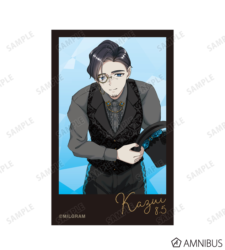 【非売品】「ミルグラム MILGRAM キャラファイングラフ カズイ」複製原画 MILGRAM -ミルグラム- - LIVE EVENT「hallucination」 キー