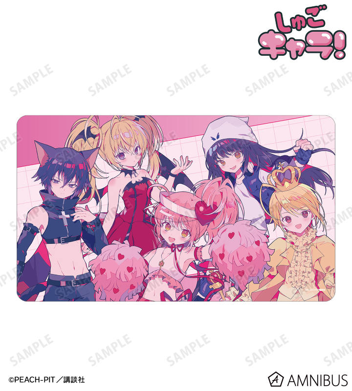 夢ノ内さんイラスト 集合 キャラなりver. マルチデスクマット