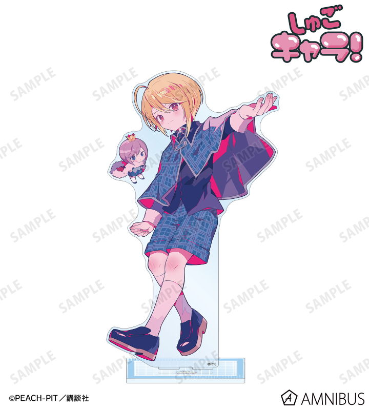 夢ノ内さんイラスト 辺里 唯世 制服ver. 特大アクリルスタンド