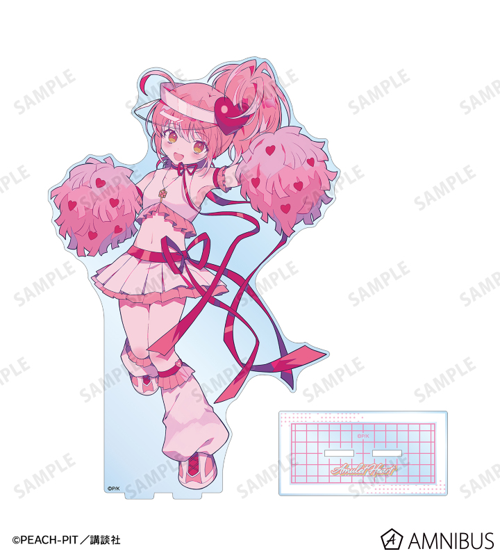 夢ノ内さんイラスト アミュレットハート キャラなりver. 特大アクリルスタンド