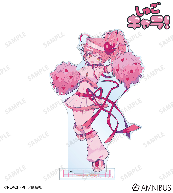 夢ノ内さんイラスト アミュレットハート キャラなりver. 特大アクリルスタンド