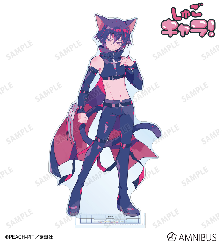 夢ノ内さんイラスト ブラックリンクス キャラなりver. 特大アクリルスタンド