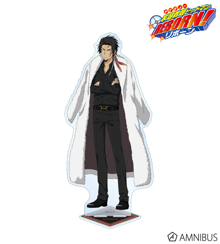 家庭教師ヒットマンREBORN! 描き下ろし XANXUS 特大アクリルスタンド 家庭教師ヒットマンREBORN! - 描き下ろし XANXUS（10年後） 毛皮