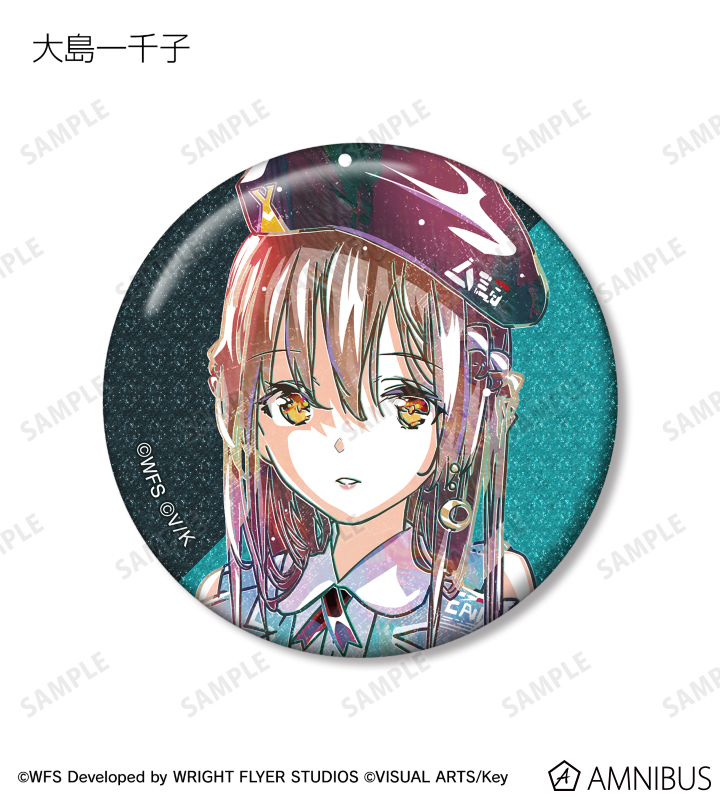 ヘブンバーンズレッド　Ani-Artグリッター缶バッジ　ショップ特典カード付き ヘブンバーンズレッド Ani-Artグリッター缶バッジ ショップ特典