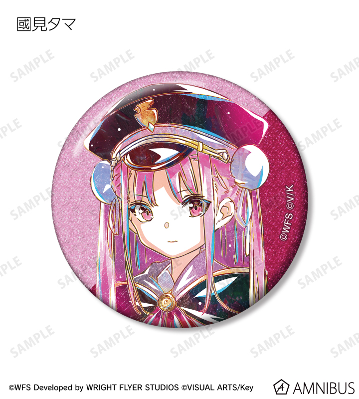 ヘブンバーンズレッド　Ani-Artグリッター缶バッジ　ショップ特典カード付き ヘブンバーンズレッド Ani-Artグリッター缶バッジ ショップ特典