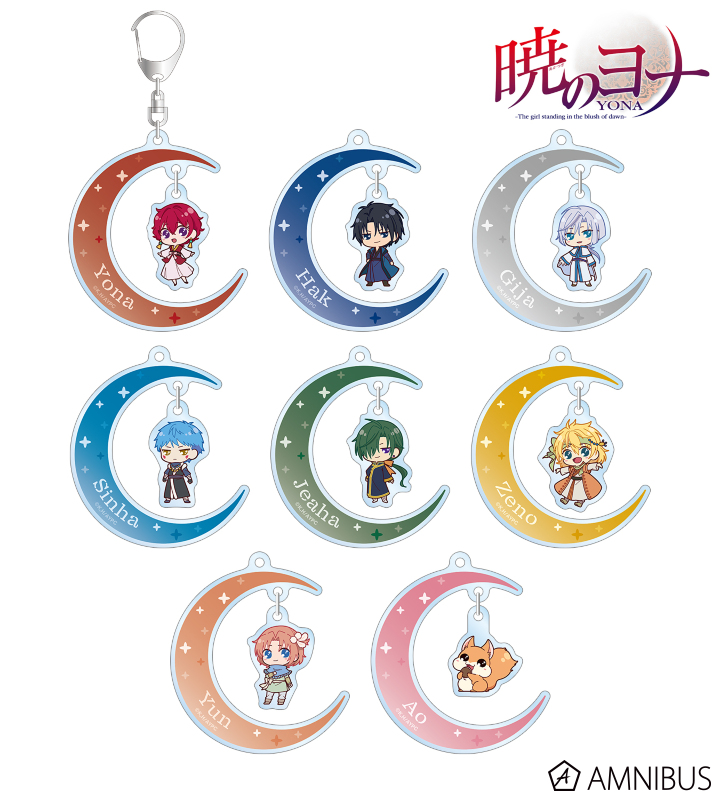 トレーディング ちびキャラ ゆらゆらアクリルキーホルダー