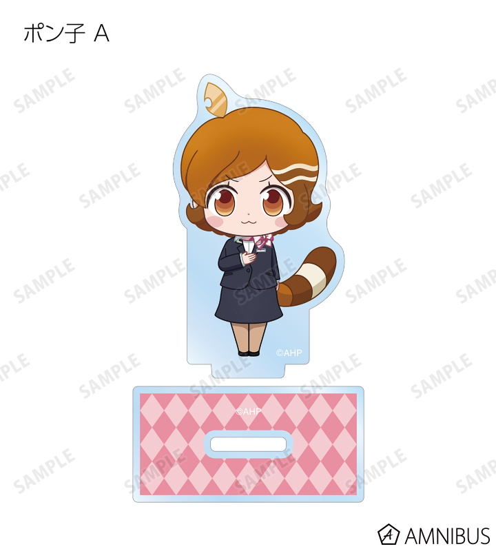 トレーディング ちびキャラ ホテルモントレ制服&モーニングスタッフver. アクリルスタンド
