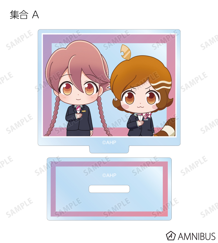 トレーディング ちびキャラ ホテルモントレ制服&モーニングスタッフver. アクリルスタンド