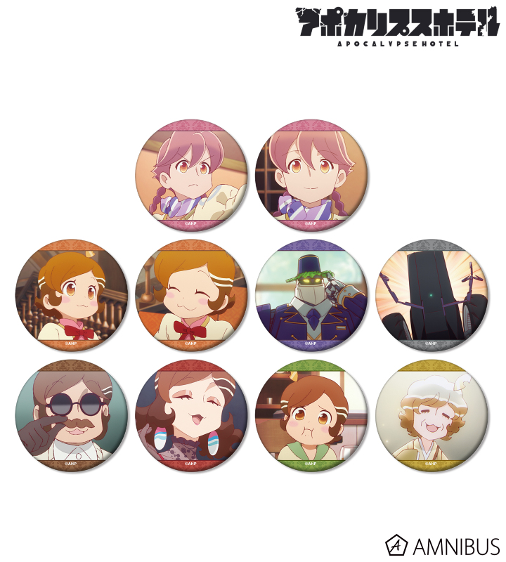 トレーディング場面写マット缶バッジ