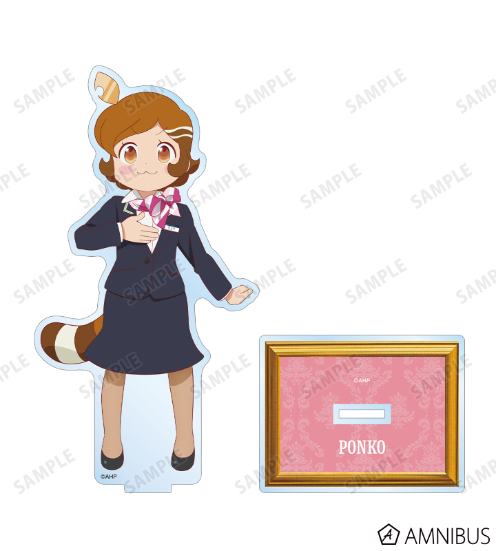 描き下ろし ポン子 ホテルモントレ制服ver. BIGアクリルスタンド