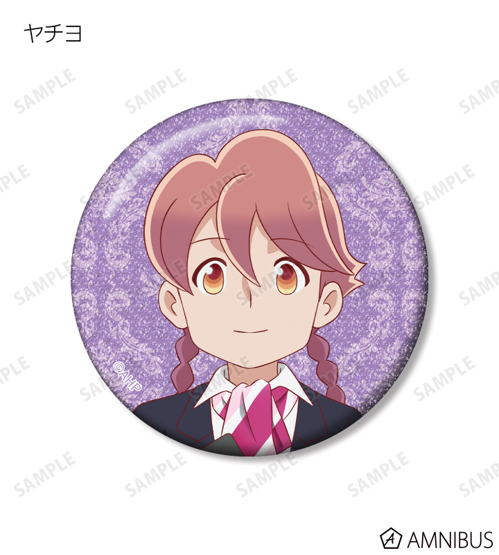 描き下ろし ホテルモントレ制服ver. グリッター缶バッジ3個セット