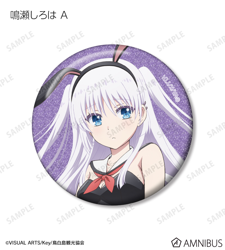 描き下ろし バニーガールver. トレーディンググリッター缶バッジ