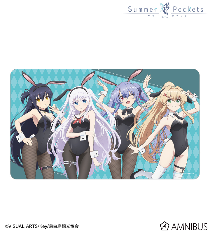 描き下ろし 集合 バニーガールver. マルチデスクマット