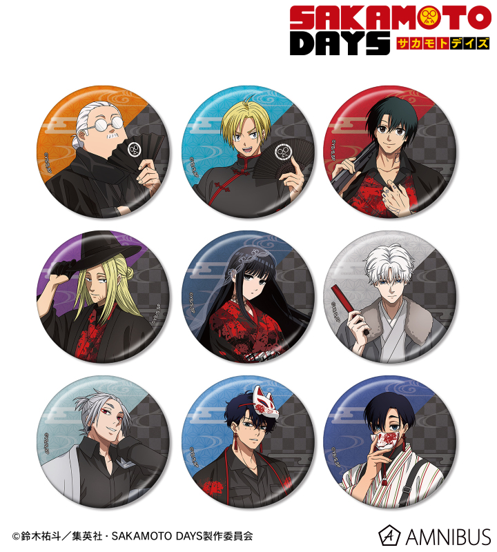 描き下ろし 和洋折衷ver. トレーディングメタリック缶バッジ