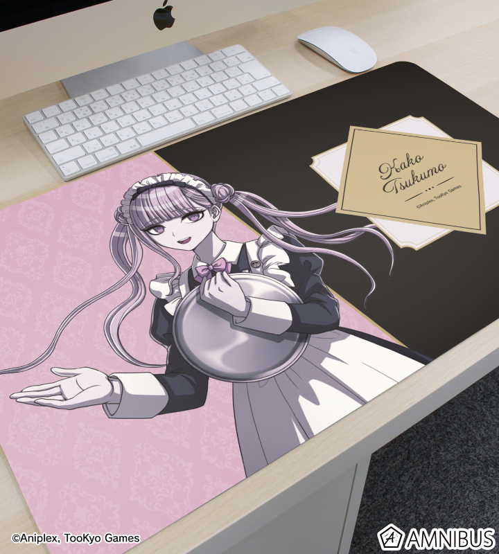 描き下ろし 九十九過子 メイドver. マルチデスクマット