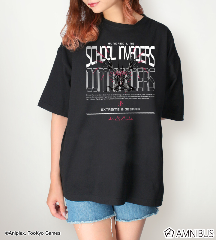 BIGシルエットTシャツ 侵校生