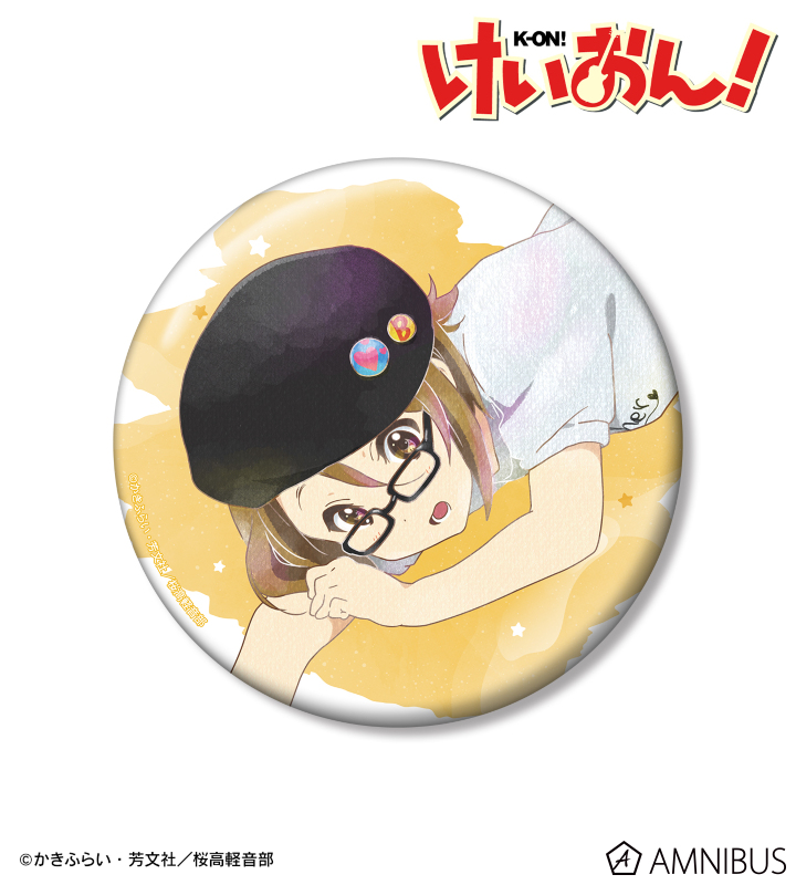 けいおん！ - 田井中 律 Ani-Art aqua label 100mm缶バッジ ver