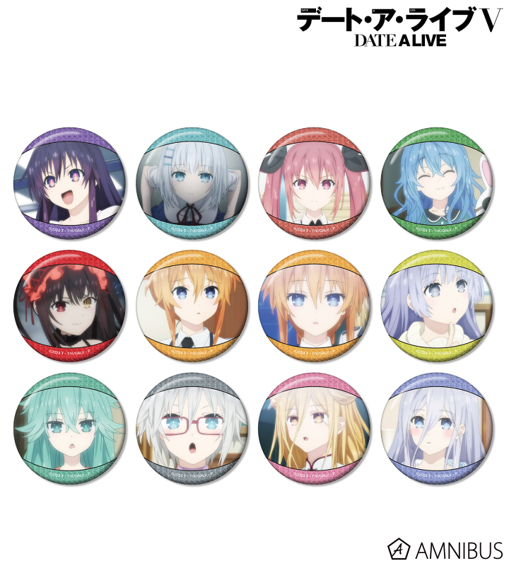トレーディング場面写グリッター缶バッジ