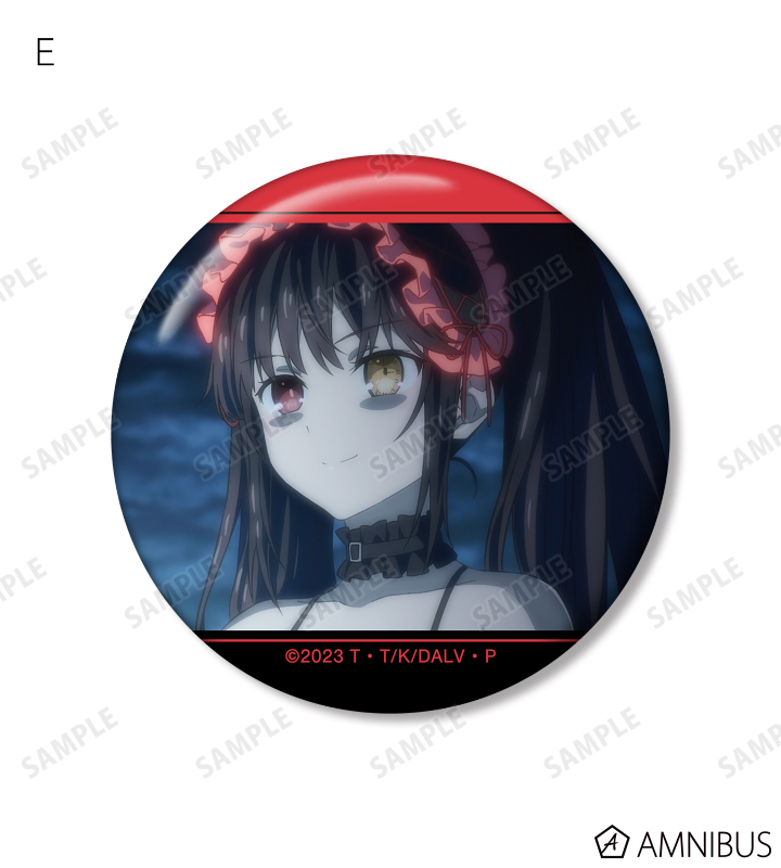 時崎狂三 場面写缶バッジ5個セット