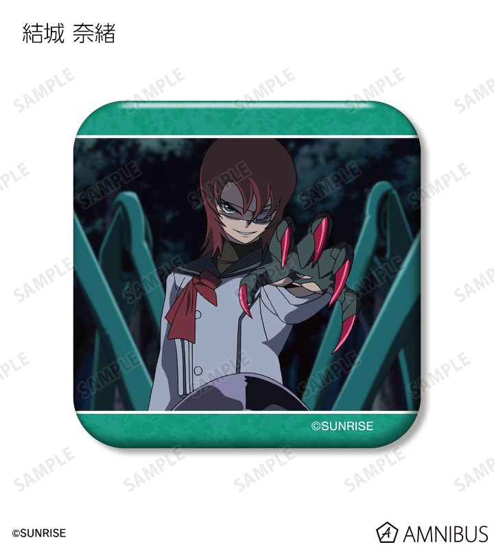 トレーディング場面写角丸スクエア缶バッジ